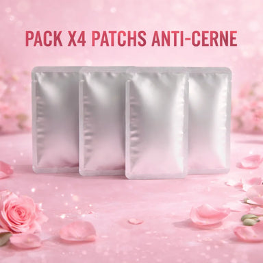 X4 Patchs Anti-cerne Micro-Aiguilles Acide Hyaluronique